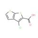 3-chlorothieno[2,3-b]thiophene-2-carboxylic acid (CAS 39244-08-1) - chemical structure image