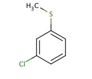 3-Chlorothioanisole (CAS 4867-37-2) - chemical structure image