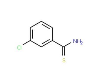 3-Chlorothiobenzamide (CAS 2548-79-0) - chemical structure image