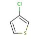 3-Chlorothiophene (CAS 17249-80-8) - chemical structure image