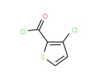 3-Chlorothiophene-2-carbonyl chloride (CAS 86427-02-3) - chemical structure image