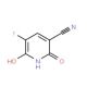 3-Cyano-2,6-dihydroxy-5-fluoropyridine (CAS 113237-18-6) - chemical structure image