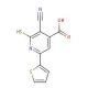 3-cyano-2-mercapto-6-thien-2-ylisonicotinic acid - chemical structure image