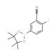 3-Cyano-4-fluorophenylboronic acid pinacol ester (CAS 775351-57-0) - chemical structure image