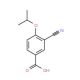 3-Cyano-4-isopropoxybenzoic acid (CAS 258273-31-3) - chemical structure image