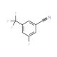 3-Cyano-5-fluorobenzotrifluoride (CAS 149793-69-1) - chemical structure image