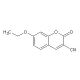 3-Cyano-7-ethoxycoumarin (CAS 117620-77-6) - chemical structure image 