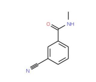3-cyano-N-methylbenzamide - chemical structure image