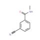 3-cyano-N-methylbenzamide - chemical structure image