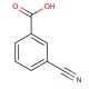 3-Cyanobenzoic acid (CAS 1877-72-1) - chemical structure image