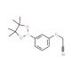 3-Cyanomethoxyphenylboronic acid, pinacol ester (CAS 936250-18-9) - chemical structure image