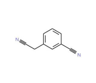 3-(cyanomethyl)benzonitrile (CAS 16532-78-8) - chemical structure image