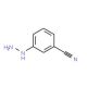 3-Cyanophenylhydrazine (CAS 17672-26-3) - chemical structure image