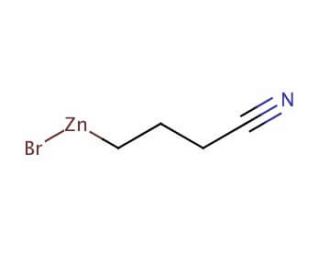 3-Cyanopropylzinc bromide solution (CAS 135579-85-0) - chemical structure image