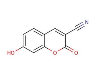 3-Cyanoumbelliferone (CAS 19088-73-4) - chemical structure image 