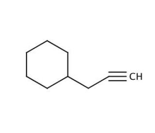 3-Cyclohexyl-1-propyne (CAS 17715-00-3) - chemical structure image