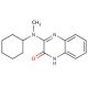 3-[cyclohexyl(methyl)amino]quinoxalin-2(1H)-one - chemical structure image