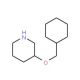 3-(Cyclohexylmethoxy)piperidine - chemical structure image