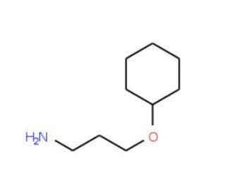 3-(cyclohexyloxy)propan-1-amine (CAS 16728-63-5) - chemical structure image