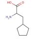 3-Cyclopentyl-DL-alanine (CAS 96539-87-6) - chemical structure image