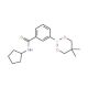 3-(Cyclopentylaminocarbonyl)phenylboronic acid, neopentyl glycol ester (CAS 850567-45-2) - chemical structure image