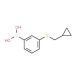 3-(Cyclopropylmethyl)thiophenylboronic acid (CAS 1025746-82-0) - chemical structure image