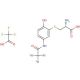 3-Cysteinylacetaminophen-D5 (major), Trifluoroacetic Acid Salt (CAS 53446-10-9 (unlabeled)) - chemical structure image