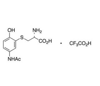 3-Cysteinylacetaminophen trifluoroacetic acid salt (CAS 1331891-93-0) - chemical structure image