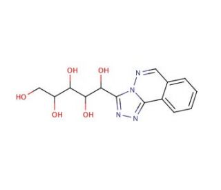 3-(D-Gluco-pentitol-1-yl)-1,2,4-triazolo[3,4-a]phthalazine - chemical structure image