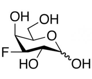 3-Deoxy-3-fluoro-D-galactose (CAS 52904-86-6) - chemical structure image