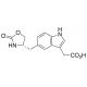3-des[2-(Dimethylamino)ethyl] zolmitriptan 3-acetic acid (CAS 251451-31-7) - chemical structure image