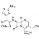 3-Desacetyl cefotaxime (CAS 66340-28-1) - chemical structure image