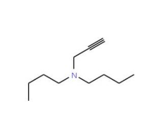 3-Dibutylamino-1-propyne (CAS 6336-58-9) - chemical structure image