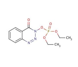3-(Diethoxyphosphoryloxy)-1,2,3-benzotriazin-4(3H)-one (CAS 165534-43-0) - chemical structure image