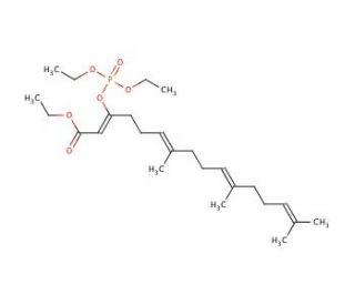 3-Diethoxyphosphoryloxy-7,11,15-trimethyl-hexadecatetra-2,6,10,14-enoic Acid, Ethyl Ester, (Mixture of Isomers) (CAS 887354-5