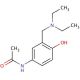 3-Diethylamino Acetaminophen - chemical structure image