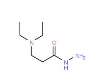 3-(diethylamino)propanohydrazide (CAS 83742-04-5) - chemical structure image