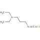 3-(Diethylamino)propyl isothiocyanate (CAS 2626-52-0) - chemical structure image