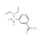 3-Diethylsulfamoyl-benzoic acid (CAS 1576-46-1) - chemical structure image