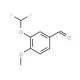 3-Difluoromethoxy-4-methoxy-benzaldehyde - chemical structure image
