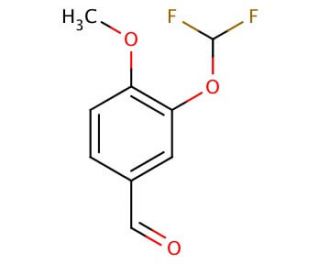 3-(difluoromethoxy)-4-methoxybenzaldehyde - chemical structure image