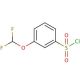 3-(Difluoromethoxy)benzenesulfonyl chloride (CAS 351003-38-8) - chemical structure image