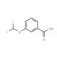 3-(Difluoromethoxy)benzoic acid (CAS 4837-19-8) - chemical structure image