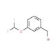 3-(Difluoromethoxy)benzyl bromide (CAS 72768-95-7) - chemical structure image
