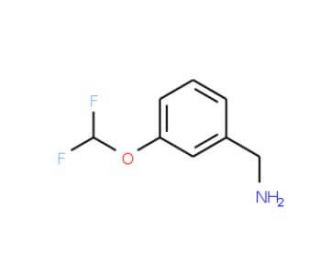 3-(Difluoromethoxy)benzylamine (CAS 244022-71-7) - chemical structure image
