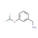 3-(Difluoromethoxy)benzylamine (CAS 244022-71-7) - chemical structure image