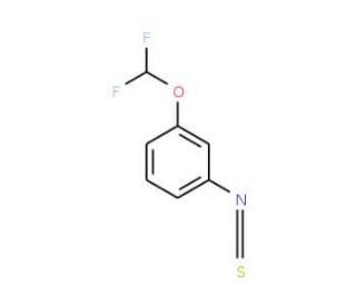3-(Difluoromethoxy)phenylisothiocyanate - chemical structure image