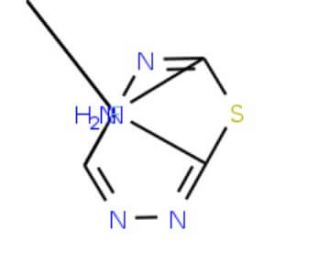 3-(difluoromethyl)[1,2,4]triazolo[3,4-b][1,3,4]thiadiazol-6-amine (CAS 893746-11-7) - chemical structure image
