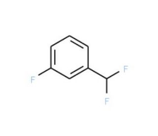 3-(Difluoromethyl)-1-fluorobenzene (CAS 26029-52-7) - chemical structure image