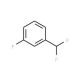 3-(Difluoromethyl)-1-fluorobenzene (CAS 26029-52-7) - chemical structure image